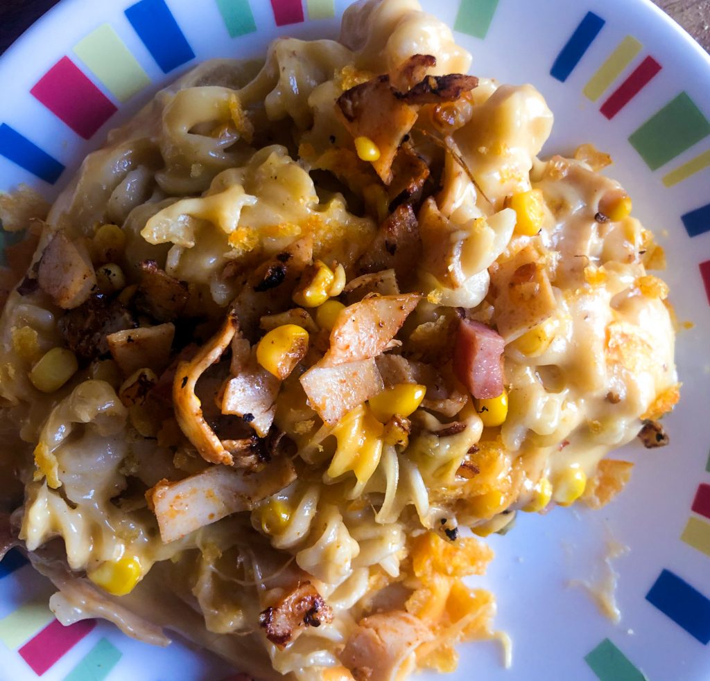 Bourbon Pickleback Mac n Cheese