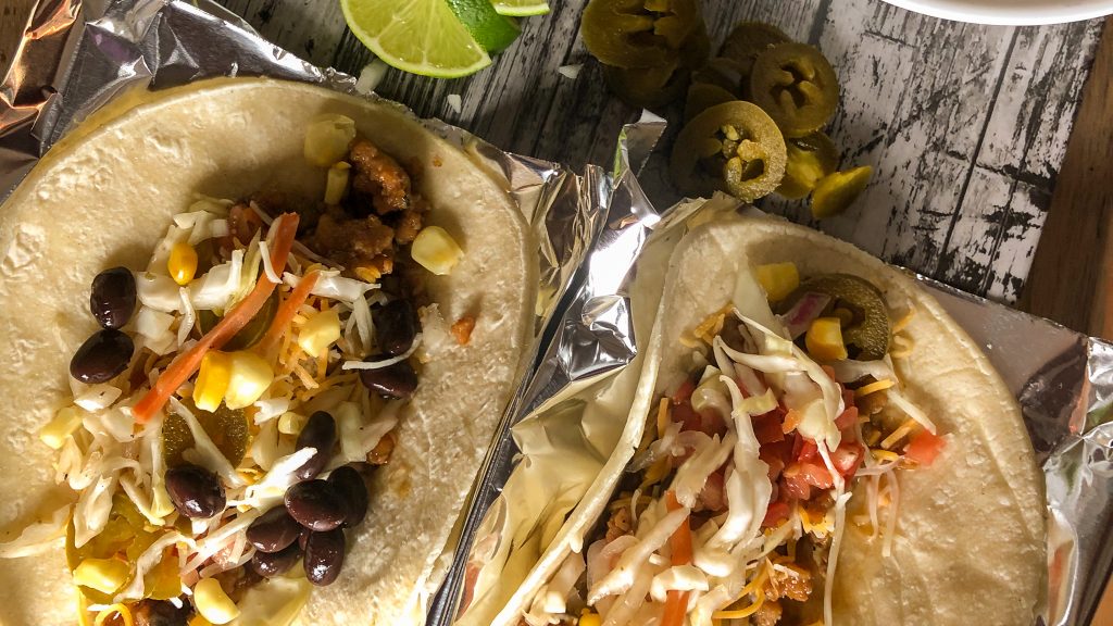 Bourbon Street Chicken Tacos