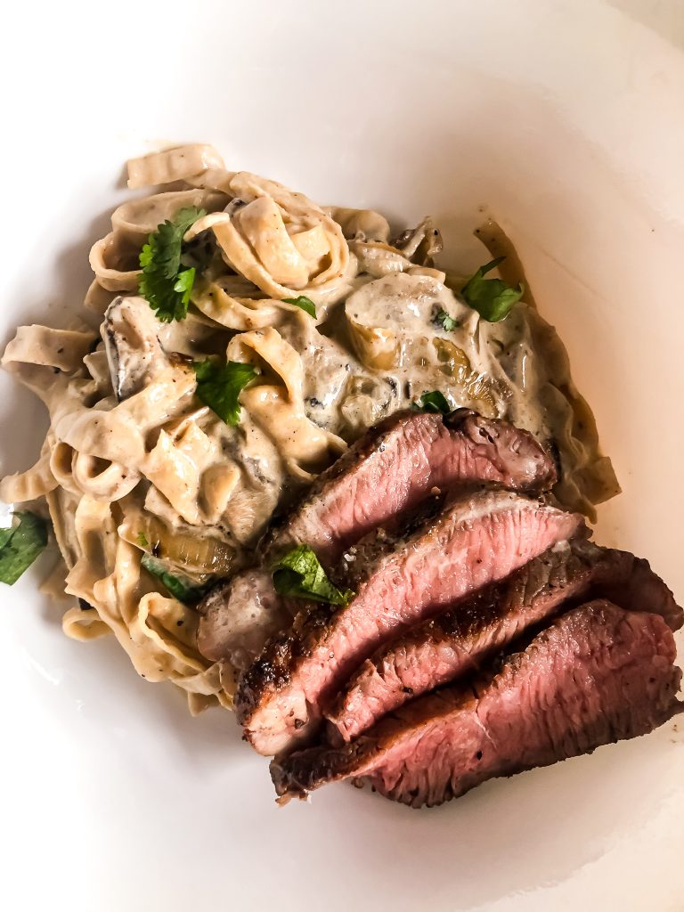 Bourbon Beef Stroganoff
