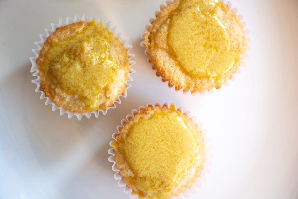 Bourbon Lemon Cupcakes