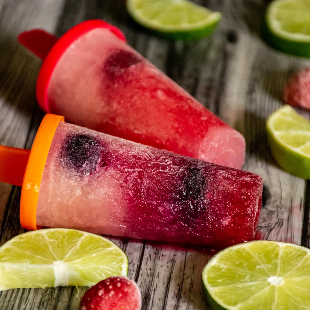 Bourbon-Rita Popsicles