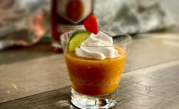 Mango Bourbon Slush