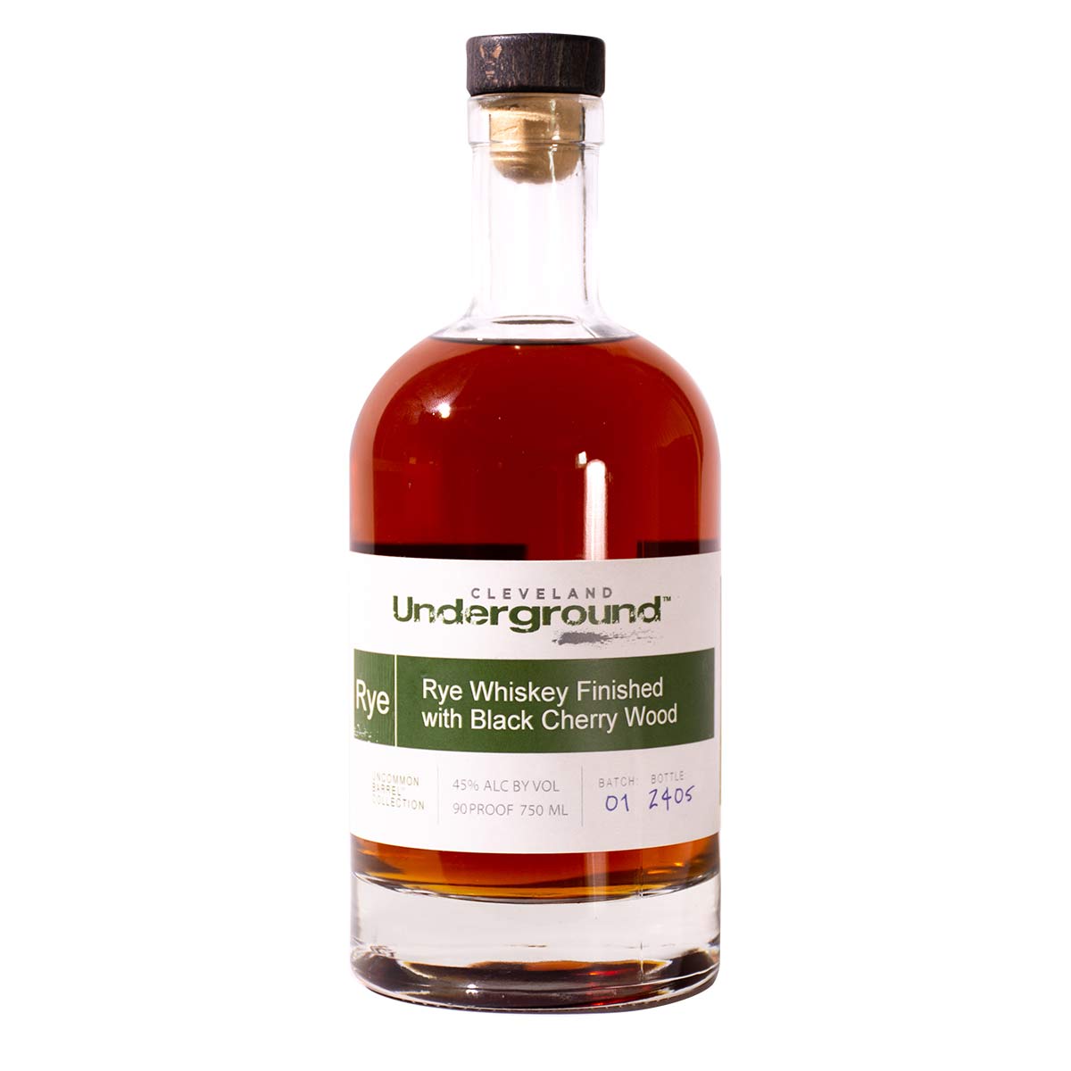 Underground Black Cherry Wood Rye Cleveland Whiskey