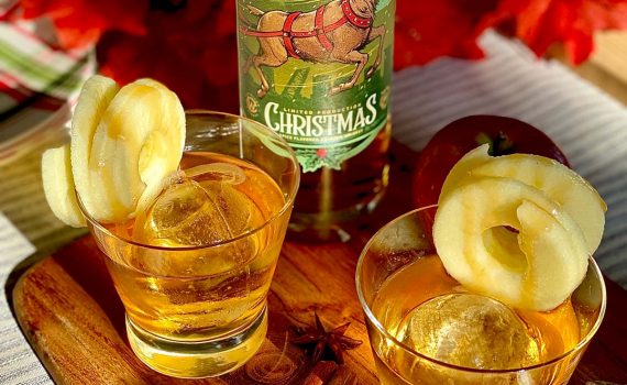 Christmas Caramel Apple