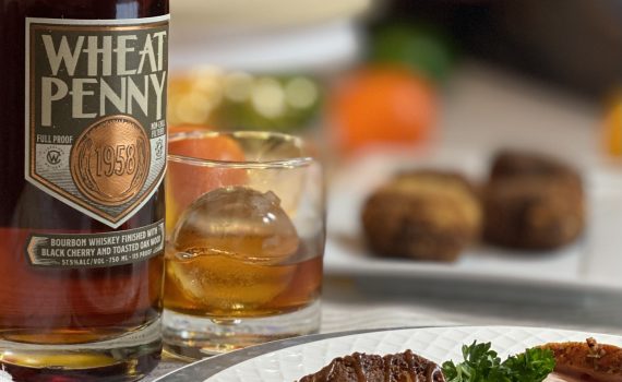 Bourbon Pairing Wheat Penny Full Proof and Mashed Potato Balls