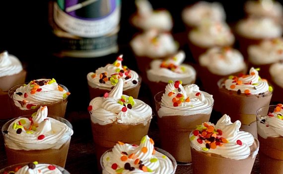 Magic Rabbit Pudding Shots