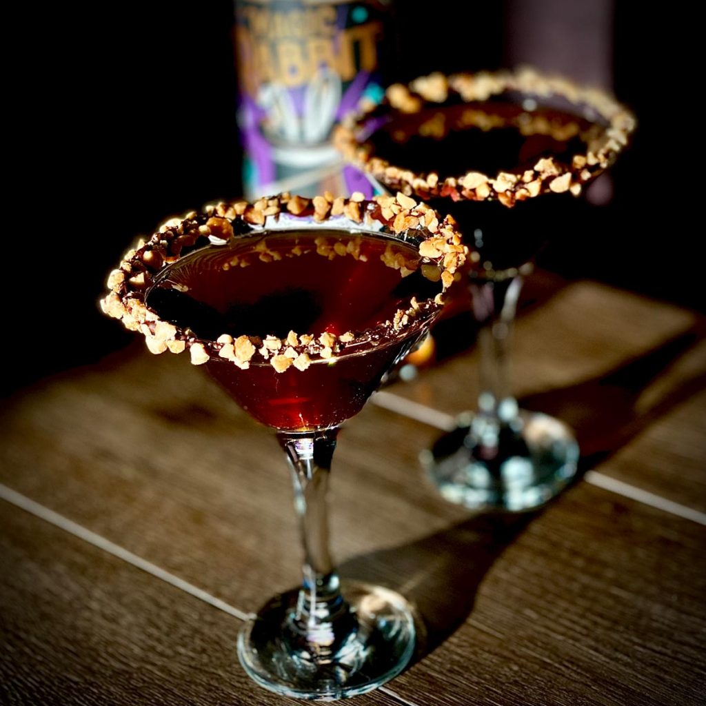 Whiskey Snickertini