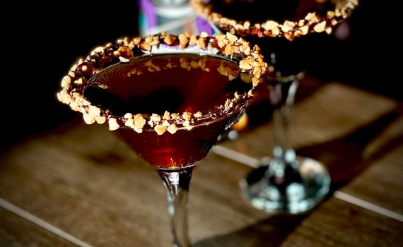 Whiskey Snickertini