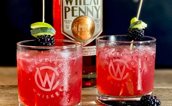 Blackberry Whiskey Refresher