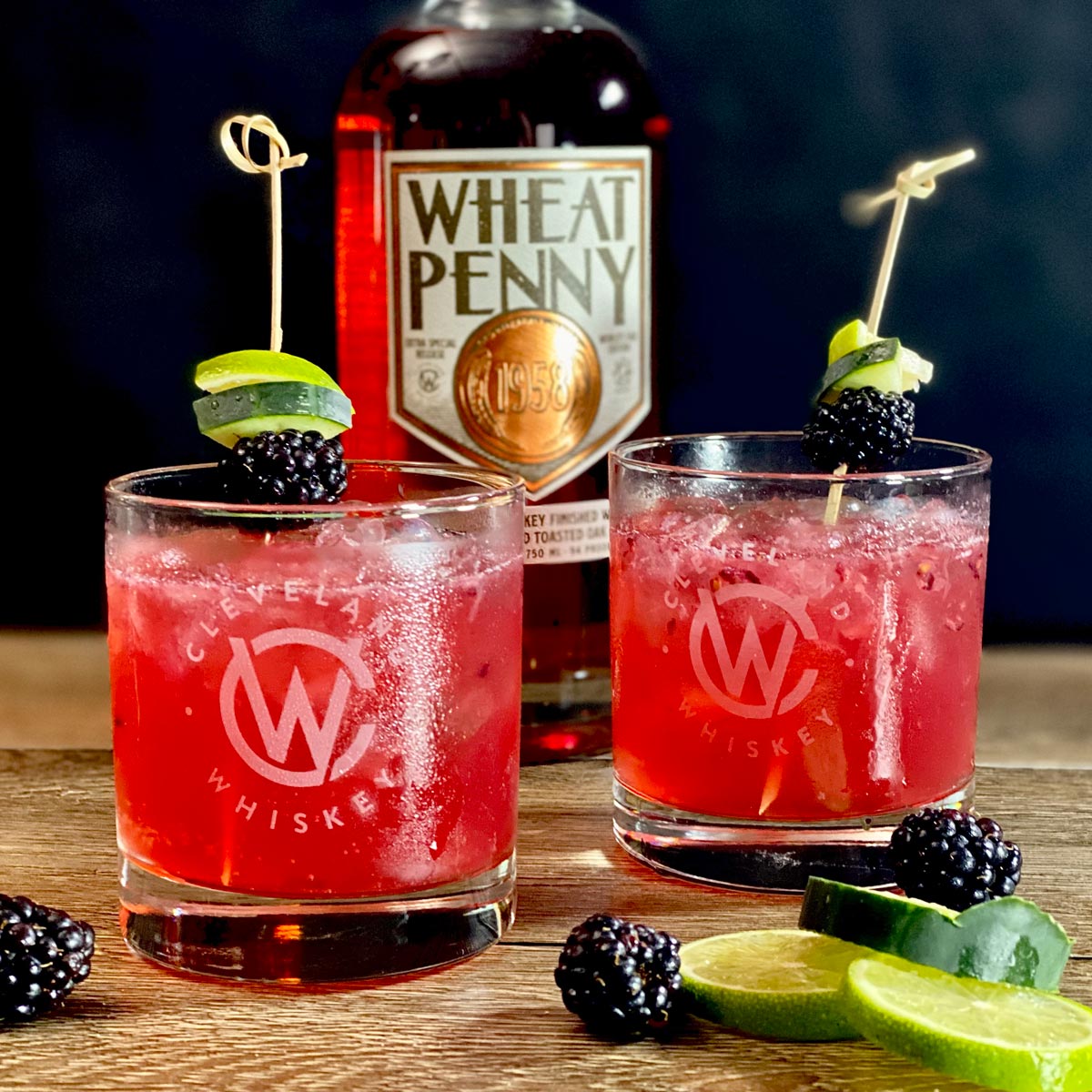 Blackberry Whiskey Refresher Cleveland Whiskey Summer Cocktails