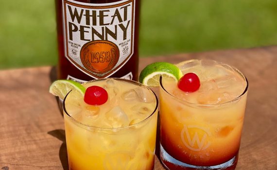 Tropical Whiskey Sunrise
