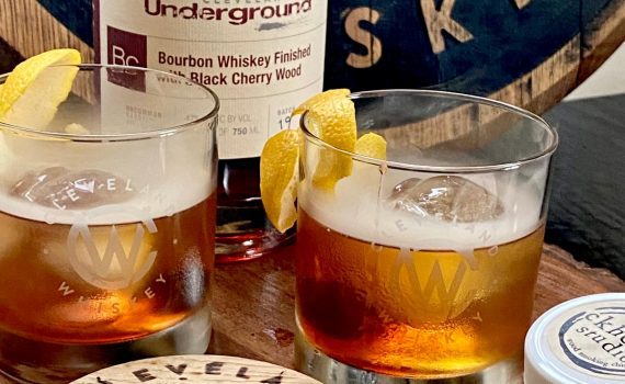 Smoked Black Cherry Old-Fashioned