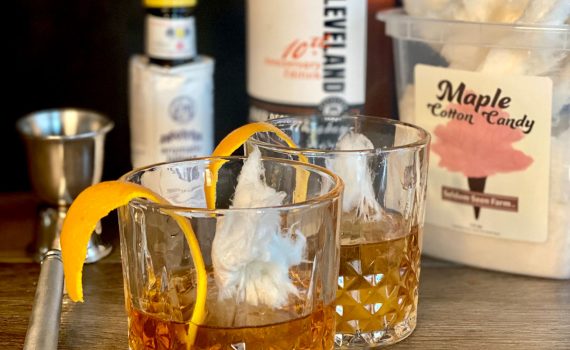 Maple Cotton Candy Old Fashioned