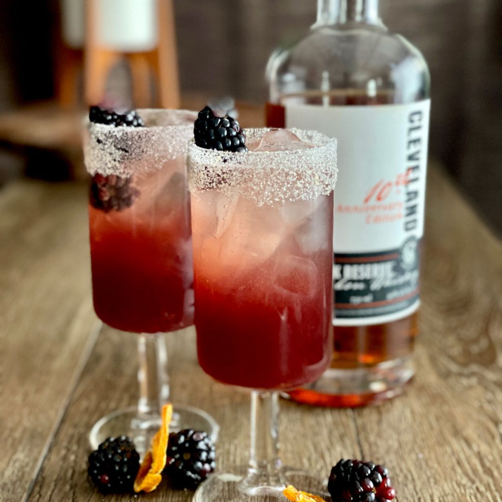 Blackberry Ginger Highball