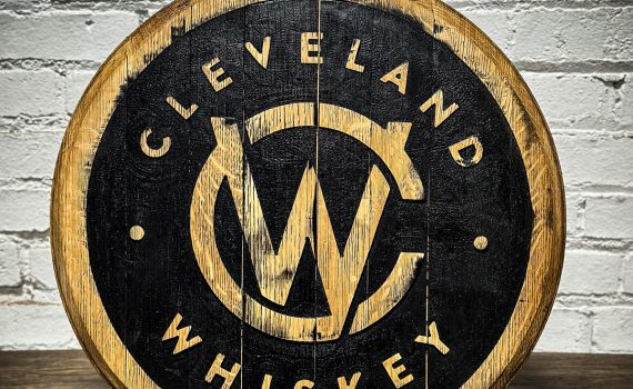 Cleveland Whiskey Barrel Head